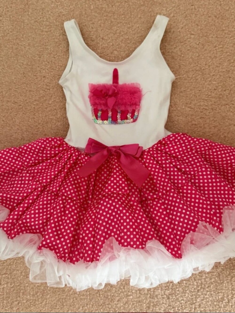 Popatu Birthday 1-year old Dress/Tutu Super Cute
